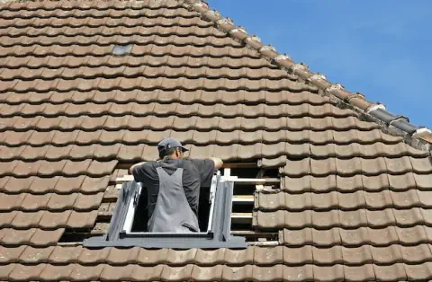 Pose de velux - La Motte